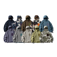 Sweat-shirt de randonnée respirant et à séchage rapide, léger et chaud, style montagne, pour homme et femme, avec capuche