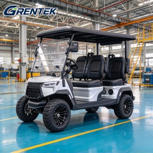 รถกอล์ฟไฟฟ้าลิเธียม 72V ระดับหรู 4 ที่นั่ง พร้อมมอเตอร์ 5000W ระยะทางวิ่ง 90 กม. ปรับแต่งได้สำหรับการล่าสัตว์และการใช้งานบนถนนที่ไม่เป็นทางหลวง - Product Image 1