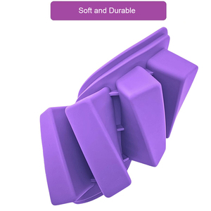 Tùy Chỉnh Silicone Pet Bơ Đậu Phộng Khuôn 4 Sâu Răng Hình Chữ Nhật Ice Cube Khuôn Xà Phòng Khuôn Mẫu Cho Nhà Bếp - Product Image 3