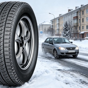 Pneu Hiver Haute Vitesse et Haute Charge EW 195/55R15 85H – Équilibre, Maniabilité et Capacité de Charge pour Voiture Familiale Européenne – Remplacement Hiver - Product Image 5