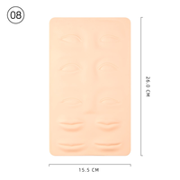 Peaux d'entraînement 3D pour microblading, maquillage permanent et tatouage, pour sourcils, lèvres et yeux, accessoires et fournitures