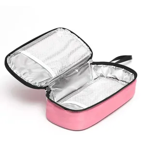 Insulin Cooling Bag Portable Diabetic Pocket Pill Protector Waterproof Thermal Insulated Medical <b>Cooler</b> <b>Box</b> <b>Ice</b> Bag - Product Image 1