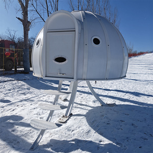 10 Minutes Fast <strong>Installation</strong> Modern Luxury <strong>Easy</strong>-to-move Living Portable Camping Cabins <strong>Tiny</strong> Prefab Round <strong>House</strong> From <strong>China</strong> - Product Image 2