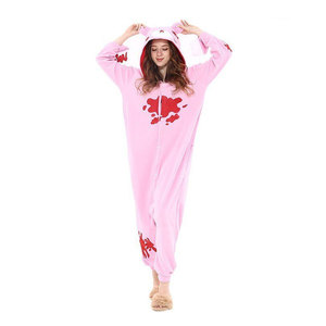<span class=keywords><strong>2025</strong></span> Thiết Kế Mới Bán Buôn Tùy Chỉnh Phim Hoạt Hình Giáng Sinh Onesie Đồ Ngủ Gấu Bên Phim Hoạt Hình Động Vật Lông Cừu Áo Ngủ - Product Image 3