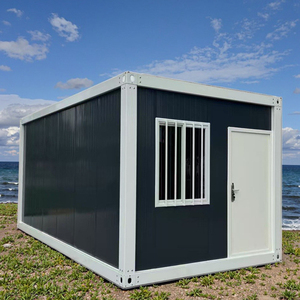 Maison conteneur à panneau sandwich au design moderne de 40 pieds avec garantie et utilisation préfabriquée d'hôtels - Product Image 2