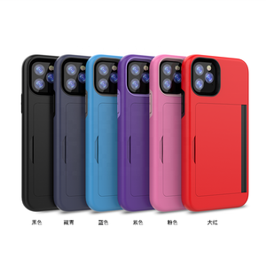<span class=keywords><strong>Amazon</strong></span> Venta caliente de la pc del tpu flip tarjeta titular adecuado <span class=keywords><strong>funda</strong></span> para teléfono móvil para <span class=keywords><strong>iPhone</strong></span> <span class=keywords><strong>11</strong></span> 12 - Product Image 6