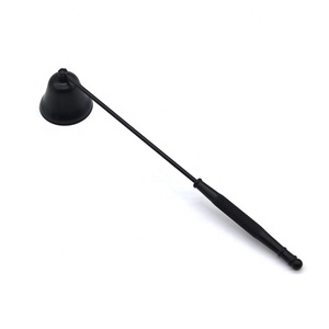 PJ02B Wholesale Long Handle <b>Candle</b> Snuffer Extinguisher Stainless Steel <b>Wick</b> Flame Snuffer Bell <b>Candle</b> Tool - Product Image 2