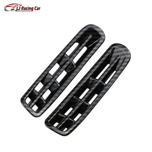 Couverture de panneau de climatisation avant en plastique de haute qualité, aspect carbone, accessoires intérieurs adaptés à la <span class=keywords><strong>Ford</strong></span> <span class=keywords><strong>Focus</strong></span> <span class=keywords><strong>2022</strong></span> - Product Image 6