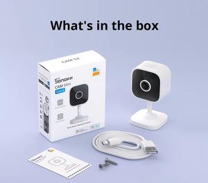 กล้องวงจรปิด SONOFF CAM-S2 ความละเอียด 1080P HD เชื่อมต่อ WiFi สำหรับบ้าน ระบบรักษาความปลอดภัย ตรวจจับความเคลื่อนไหว แจ้งเตือนแบบเรียลไทม์ สนทนาแบบสองทาง รองรับ Alexa และ Google - Product Image 6