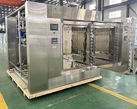 Machine de stérilisation par pulvérisation d'eau facile à utiliser pour la désinfection des produits en ampoule avec écran tactile HMI