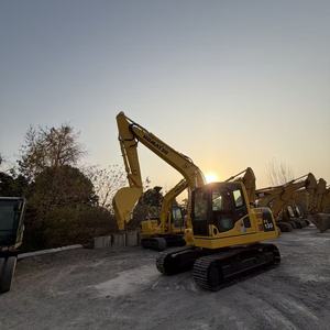 Excavatrice sur chenilles hydraulique Komatsu PC130-8 d'occasion de haute qualité, moteur 110KW, pompe, équipement de terrassement, modèle 2022, 19900kg - Product Image 3