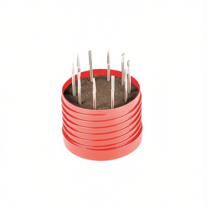 Ttake 10-Piece Tapered Hm Rotary Burr Kit Ab99k2 Solid Carbide Rotary Burrs - Product Image 2