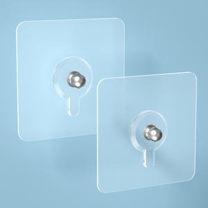 קולב בסיס דבק וו רב תכליתי מסילות דבק קיר חזק ללא ציפורניים קולבי קיר קולבי דבק חזקים - Product Image 1