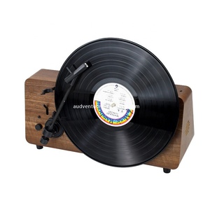 <span class=keywords><strong>Enregistreur</strong></span> nostalgique de couleur en bois, lecteur de musique vintage avec fonction d'enregistrement, <span class=keywords><strong>enregistreur</strong></span> en <span class=keywords><strong>vinyle</strong></span> debout - Product Image 6