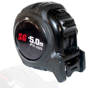 Ruban à mesurer de construction professionnel 3m 5m 7.5 mètre meilleur ruban à mesurer en caoutchouc impérial métrique en acier au carbone - Product Image 2