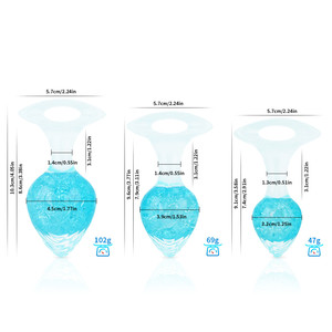 Tapón anal de silicona con diseño de cristal para adultos - Product Image 6