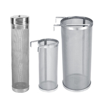 Tube filtrant pour bière en acier inoxydable 304, tube de filtration pour houblonnage à sec