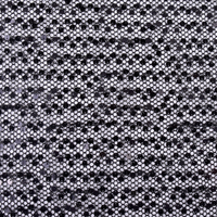 Tissu de broderie en dentelle noire multicolore respirant pour robe de mariée, design tendance