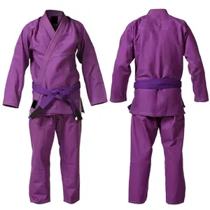 Uniforme de Jiu Jitsu sur mesure, Gi, Kimono brésilien noir BJJ, couleur 450 GSM - Product Image 1