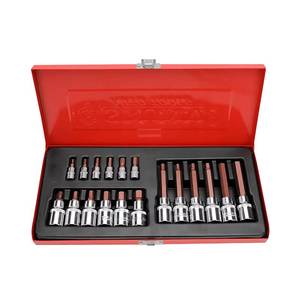 Nouveaux Kits d'Outils Steeltreks en Gros S2 8 Pièces Boîte à Outils 1/2" avec Tournevis Jeu de forets à douille extra longs - Product Image 2