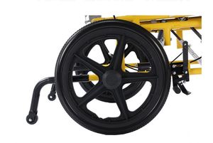 Silla Manual reclinable ajustable con respaldo alto, equipo de rehabilitación para sillas de ruedas para niños y adolescentes, equipo para discapacitados - Product Image 5