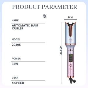 Fer à friser Dsp Ms Pro 20295 rose, céramique, écran LCD, pour cheveux bouclés ou lisses - Product Image 5