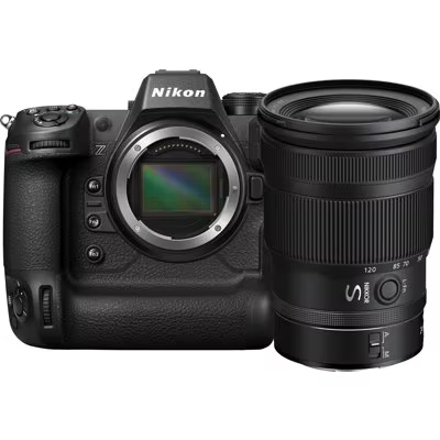 Cheap S Z9 Fx-format Mirrorless Digital Video Camera Body 24-120mm F/4 S Lens 64GB SD 8K Resolution Capture Waterproof