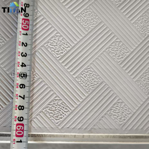 Panneaux de 60x60 Dalles De Platre Plafond Pvc Gypse Dalles de plafond - Product Image 5
