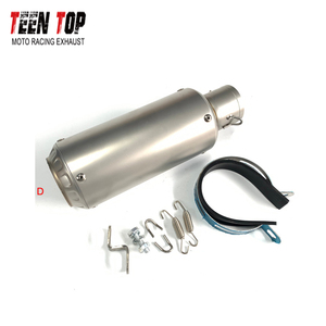 Échappement 260MM pour silencieux universel de <span class=keywords><strong>moto</strong></span> Silencieux d'échappement en acier inoxydable 51mm - Product Image 4