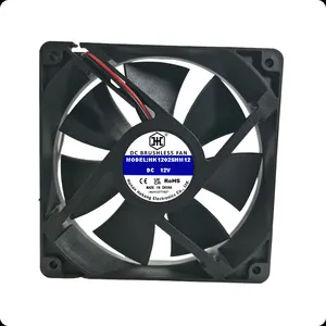 High CFM plastic frame fan cpu air cooler 120mm Low Noise Cooling Fan for Computer Case 12V DC Fan