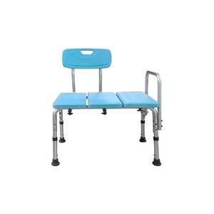 Shower Chair Adjustable Height Non Slip Aluminum Alloy Bath Seat With <b>Backrest</b> For Elderly Pregnant Women Children - Product Image 3