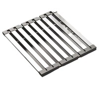 Égouttoir pliable multifonctionnel, égouttoir à vaisselle pliable pour la cuisine, pour les assiettes, les bols, les couverts, organisateur de rangement, étagère