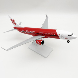 <span class=keywords><strong>โม</strong></span>เดลเครื่องบิ<span class=keywords><strong>น</strong></span>เรซิ่นแอร์เอเชีย โบอิ้ง 737-800 สีแดง ขนาด 1/130 ยาว 30 ซม. พร้อมล้อเหวี่ยง สำหรับตั้งโชว์ ของสะสม - Product Image 2