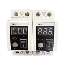 Disjoncteur électronique monophasé 220V réglable 2-20A avec limitation de courant