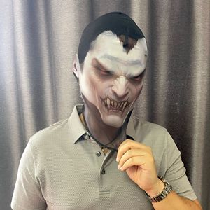 Halloween Christmas EVA Mesh Full Head Mask Creepy Costume Party Accessory for Theater Prank and Crazy <b>Games</b> Cosplay Mask - Product Image 5