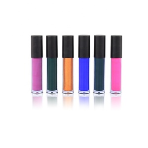 Offre Spéciale en vrac personnalisé Logo tube fait violet rose magique vert bleu métal aromatisé mat Rouge À Lèvres liquide - Product Image 3