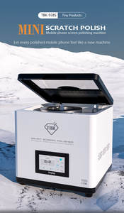 Tbk 938 का एकमात्र फोन स्टैंड स्क्रैच पॉलिशर Lcd Refurbish टूल स्मार्टफोन फ्रंट ग्लास पैनल पॉलिशिंग मशीन होम/खुदरा उपयोग - Product Image 6