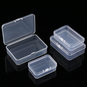 Scatola di Stoccaggio Quadrata Trasparente Riciclabile in Plastica PP Yinliang Modello YLWKD04 per Accessori Domestici e Imballaggio Elettronico - Product Image 1