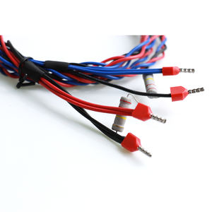 2.5mm kustom Pin kosong Twisted pegangan kabel Harness indicated Core Crimping Terminal kawat Ujung kabel TE merakit - Product Image 3