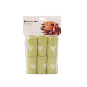2025 Eco-Friendly <b>Compostable</b> Biodegradable Leak Proof Pet Waste Disposal Poop <b>Bags</b> for Dog Waste Cornstarch - Product Image 3
