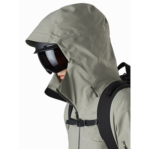 Chaqueta impermeable para hombre, transpirable, con función de lluvia, cortavientos rígido, para montañismo, chaqueta impermeable de poliéster para hombre - Product Image 3