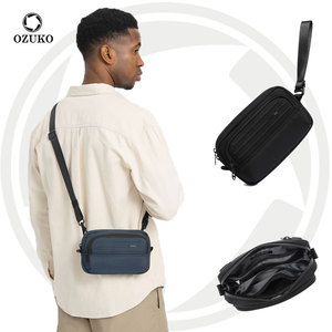 Ozuko 9798 Borsa a Tracolla Piccola per Uomo <span class=keywords><strong>e</strong></span> Donna, Zaino/Borsa da Petto Leggera <span class=keywords><strong>e</strong></span> Resistente all'Acqua per Viaggi, Lavoro, Sport - Product Image 1
