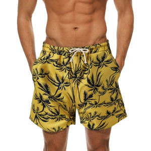 Pantalones cortos de baño y bolsillos de secado rápido para hombre con precio al por mayor disponible pantalones cortos de playa con cordón - Product Image 1