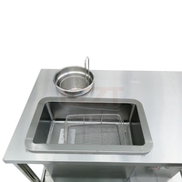 Table de cuisson électrique automatique, équipement KFC, 220V, 110V, emballage de poudre électrique, Table de cuisson de poulet