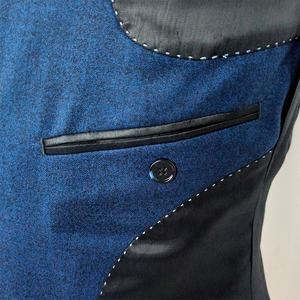 Personalizado Hombres Boda Tallas grandes Pantalones Trajes Azul Padrino Traje <span class=keywords><strong>Formal</strong></span> Marca Hombres Trajes Ejecutivos - Product Image 6