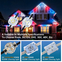 Contrôleur d'application intelligent 12V 24V 36V RGBW pour éclairage de Noël extérieur permanent à points lumineux IP68 pour usage résidentiel
