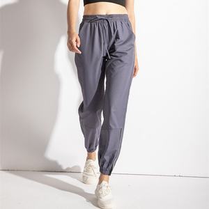 Pantalon de yoga de sport de plein air pour femmes de haute qualité, couleur unie, respirant, pantalon de yoga ample, séchage rapide, vêtements de fitness, jogging pour femmes - Product Image 4