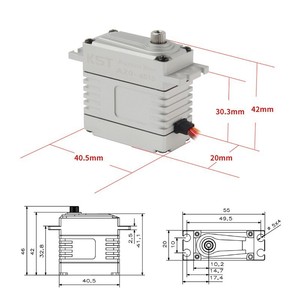 Moteur sans balais KST A15-1812 pour robot de conception industrielle - Product Image 2