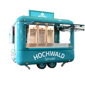 مخصص لشاحنة الطعام مينغتاي، شاحنة جديدة لشواء البيتزا البرجر الآيس كريم القهوة مصنعة للمطعم والمخابز