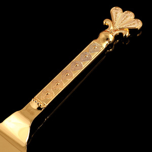 Europäisches klassisches Messer- und Spatel-Set, leichter Luxusstil, westliche Küche, Hotel, Hochzeitsbankett, Geschirr, Kuchen, <span class=keywords><strong>Pizza</strong></span> - Product Image 4